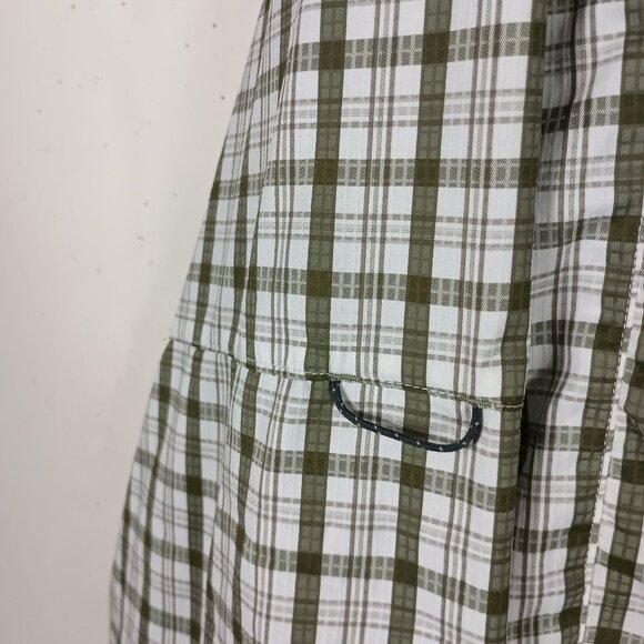 Columbia Silver Ridge Lite Shirt XXL Green Vented UV Hiking Outdoor Fishing - Picture 4 of 10